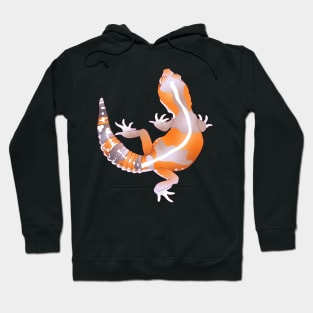 Striped Albino African Fat Tailed Gecko Hoodie